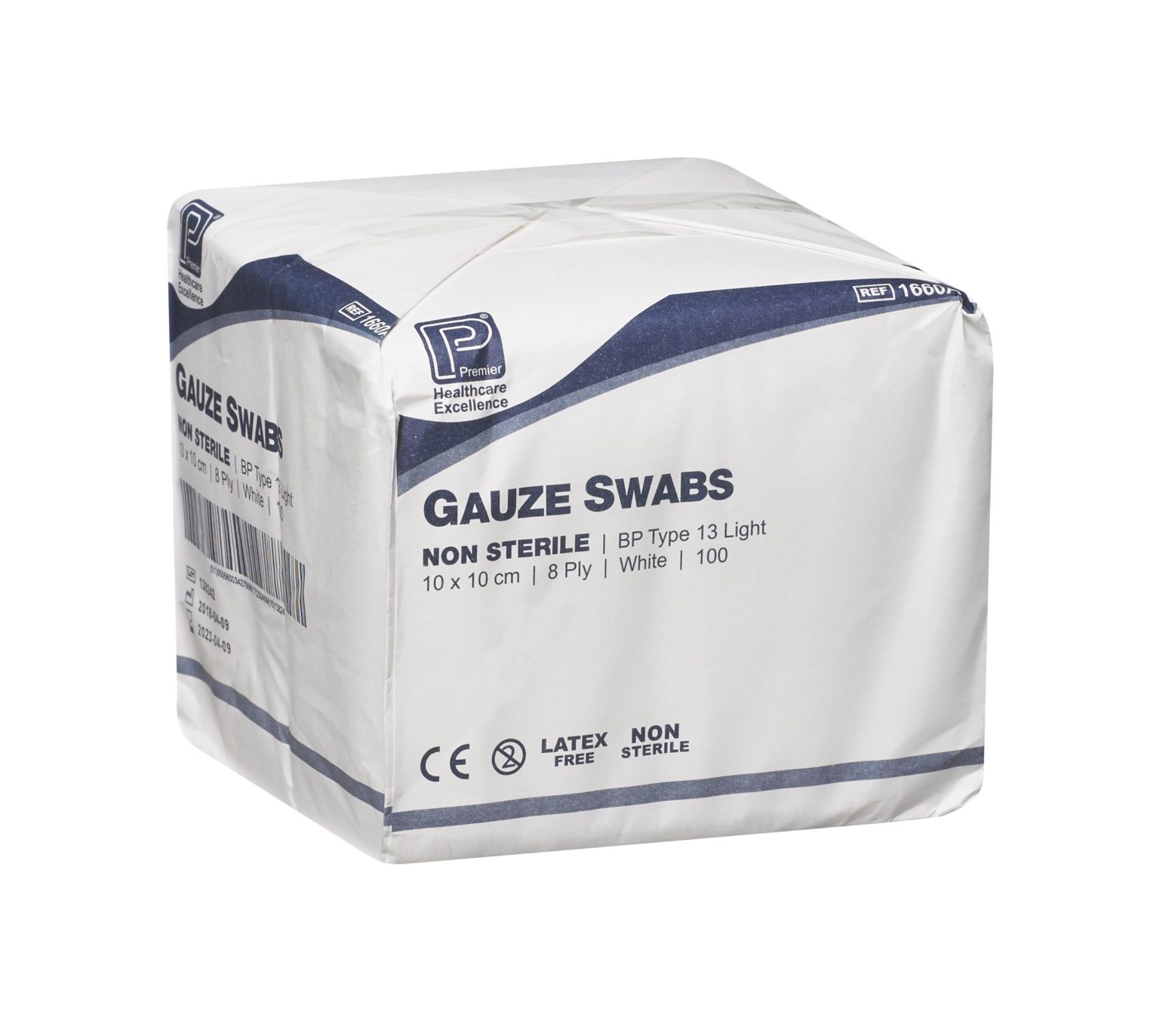 Cotton Gauze Swab BP 8 Ply 10x10cm (x100) | Vet Way Ltd