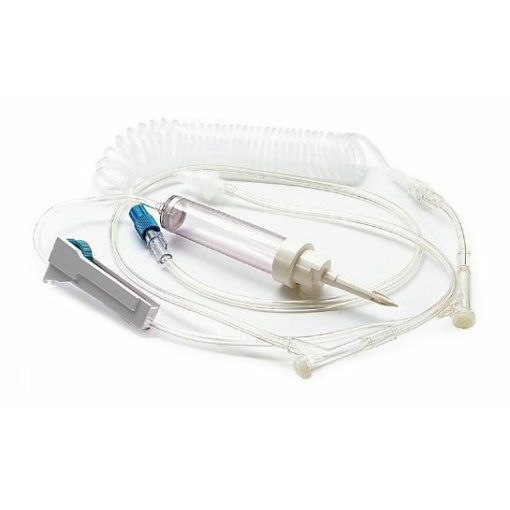 Coiled Giving Set 20 Drops Coiled Infusion Giving Set